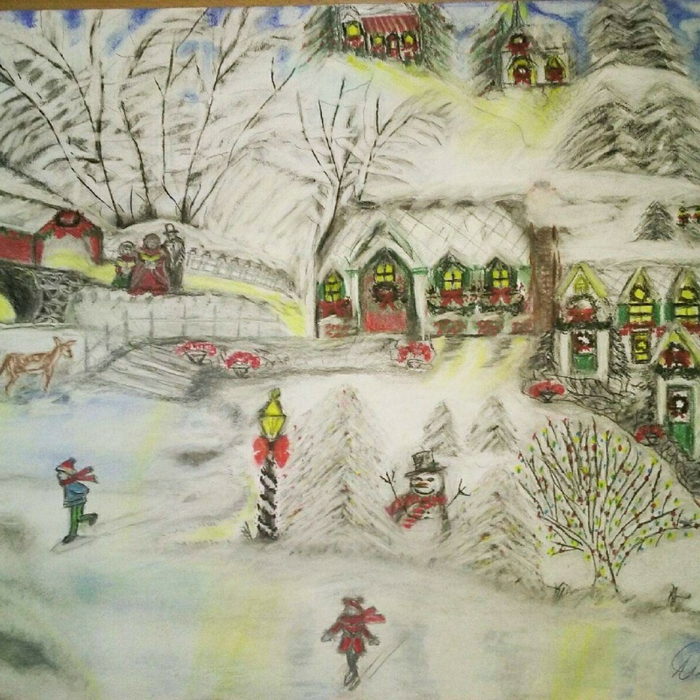 Original Pastel from Artist Diane Russo
